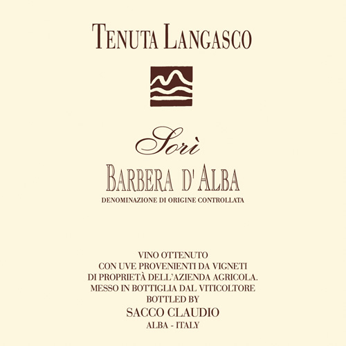 Sor - Barbera d'Alba D.O.C.